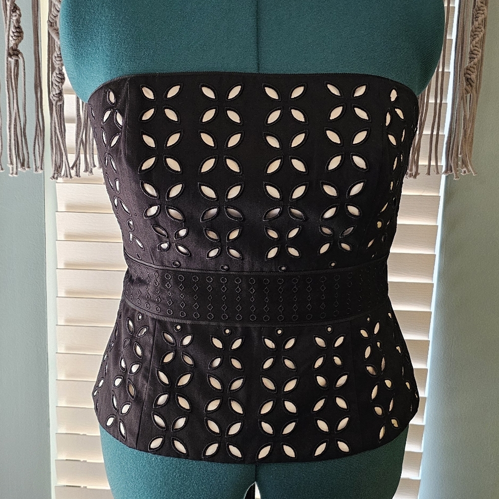 White House Black Market bustier, size 10